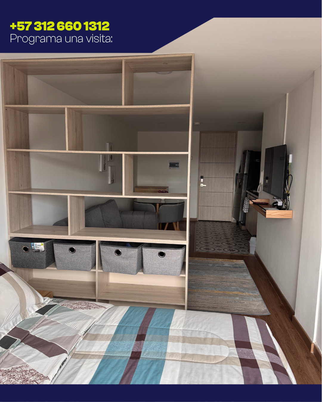 Apartamento amoblado en pleno centro de Bogotá — foto 2
