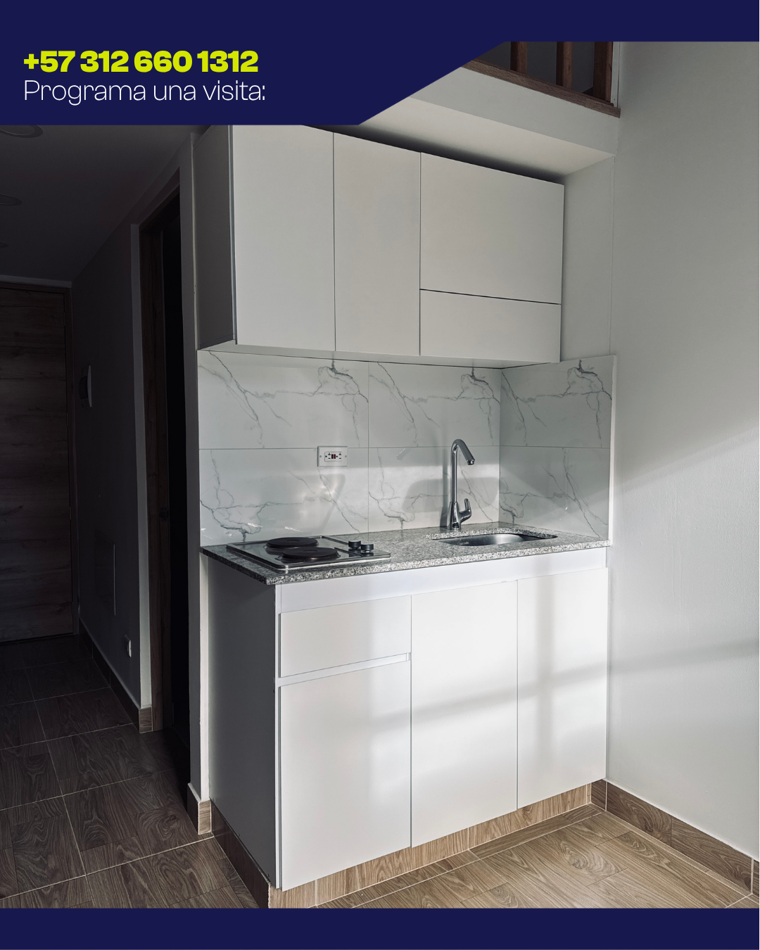 Apartaestudio con ambiente moderno — foto 2