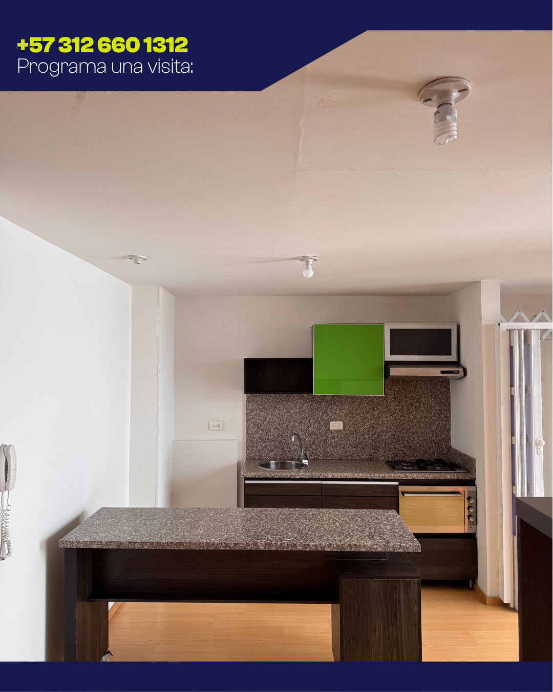 Apartaestudio moderno en Chapinero — foto 2