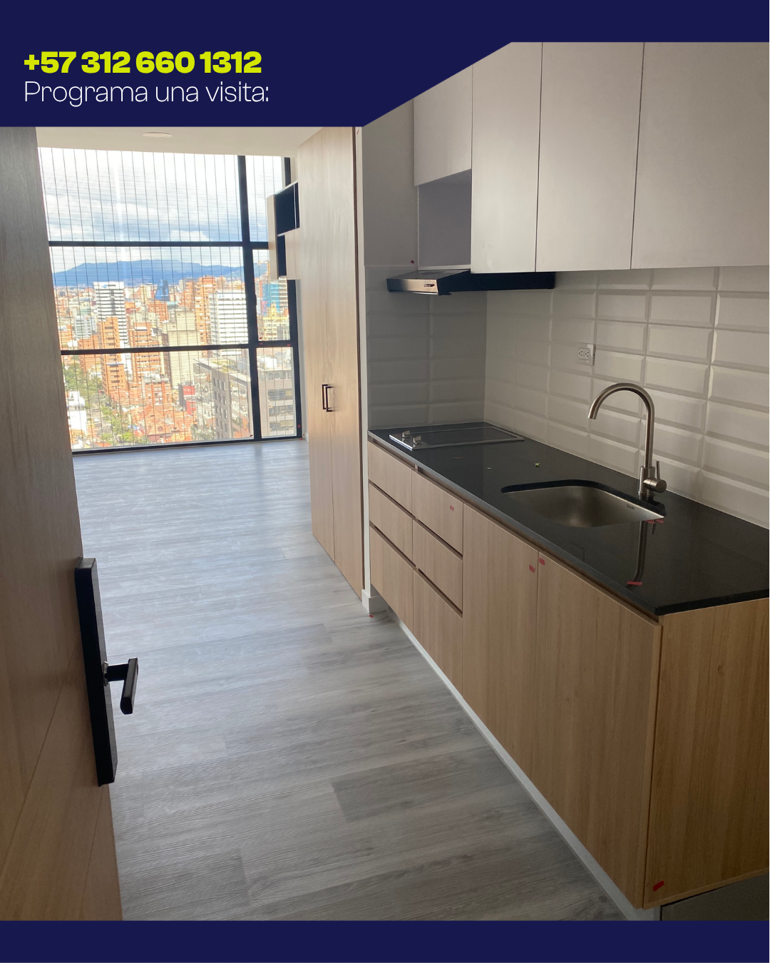 Apartaestudio acogedor con estilo y excelente ubicación — foto 2