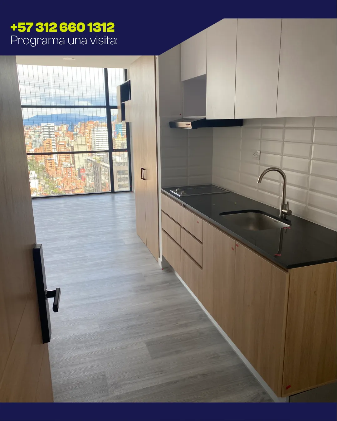 Apartaestudio acogedor con estilo y excelente ubicación — foto 2