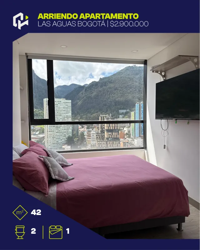 Apartaestudio en Las nieves, Bogotá D.C. — QuickHom