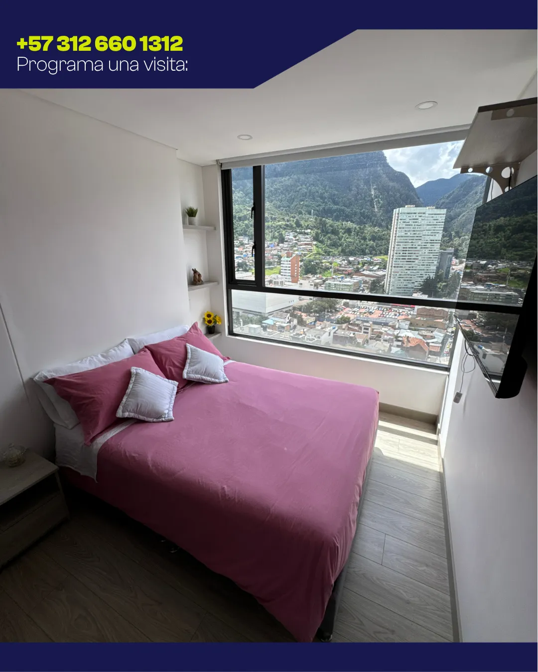 Apartaestudio moderno en el centro de Bogotá — foto 2