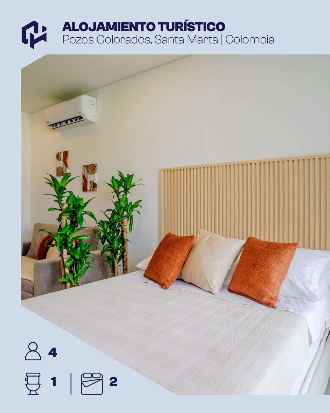 Apartasuite en Santa Martha frente al mar