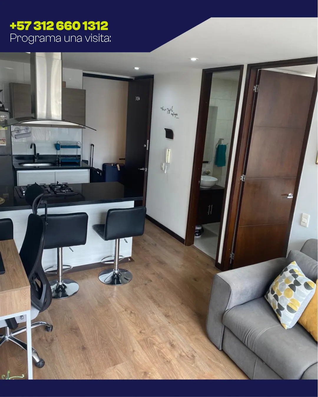 Apartamento amoblado en Santa Barbara — foto 2