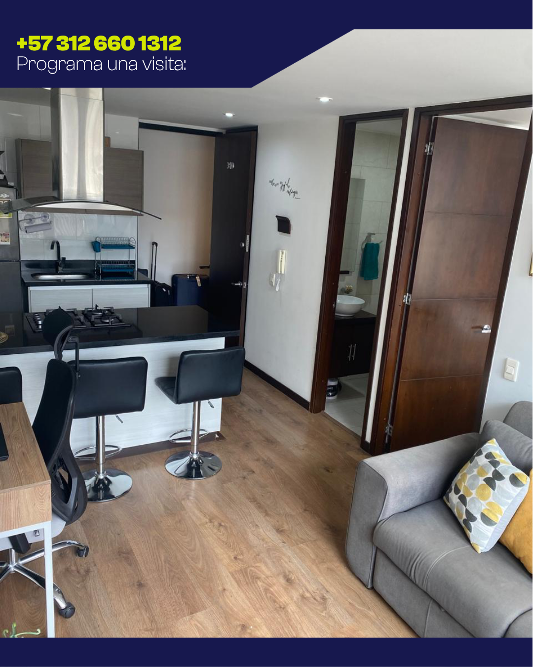 Apartamento amoblado en Santa Barbara — foto 2