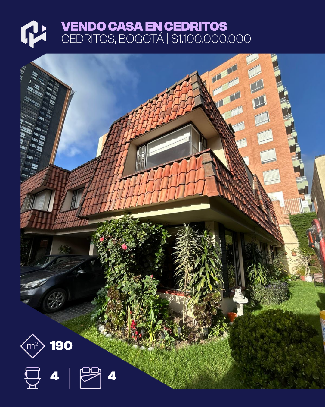 Casa en venta en Cedritos