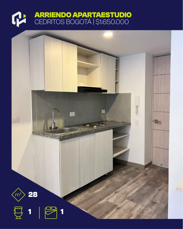 Apartaestudio en Las nieves, Bogotá D.C. — QuickHom