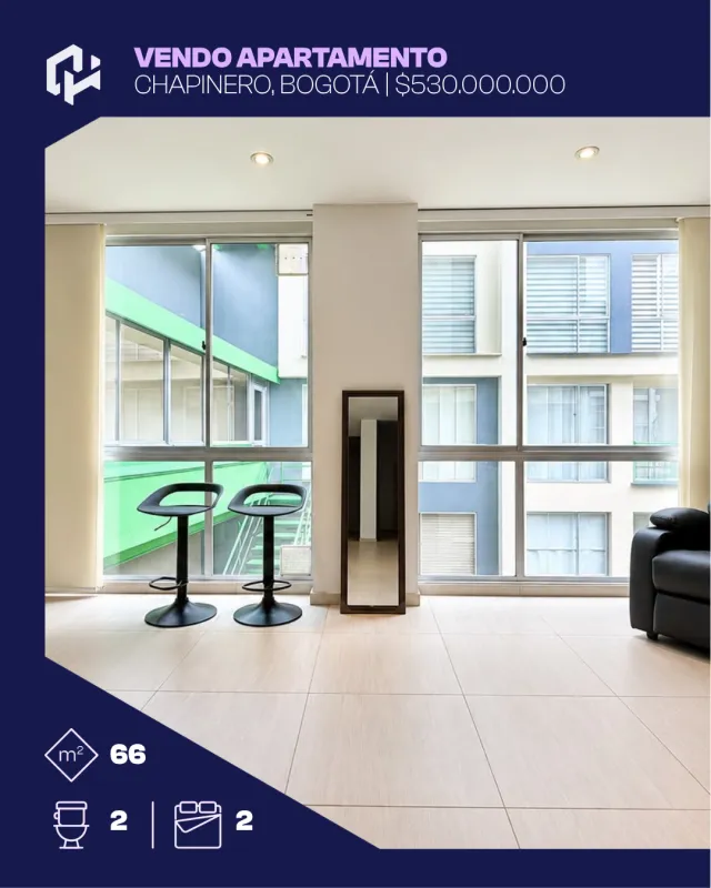 Apartamento en Chapinero Alto, Bogotá D.C. — QuickHom