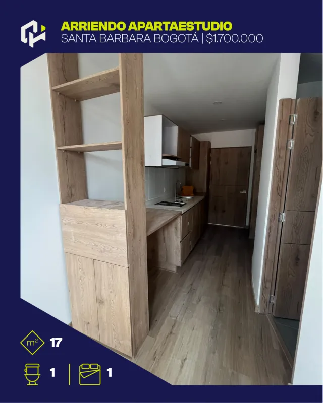 Apartaestudio en Santa Barbara, Bogotá D.C. — QuickHom