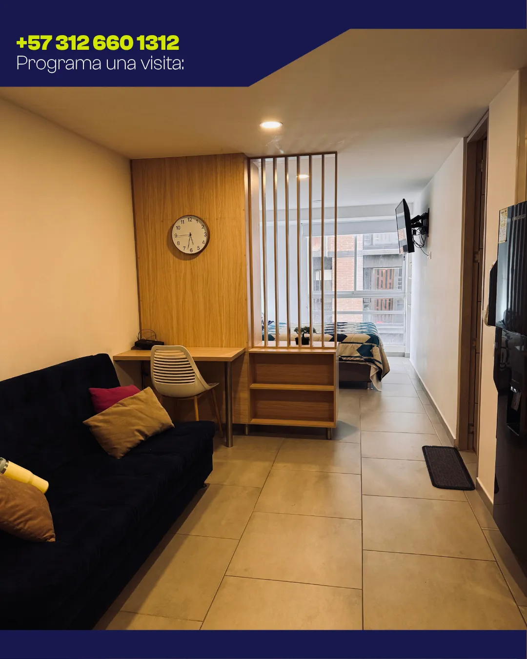 Apartaestudio amoblado en zona universitaria — foto 2
