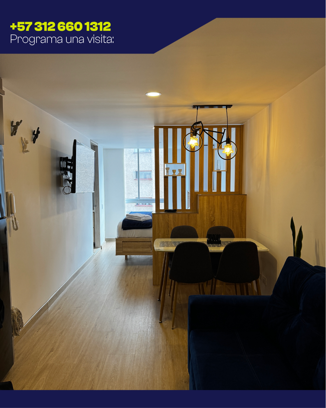 Apartamento totalmente amoblado en el centro de Bogotá — foto 2